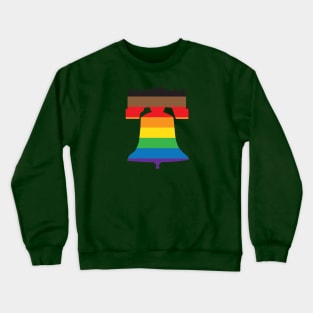 Liberty Bell Pride Flag Crewneck Sweatshirt